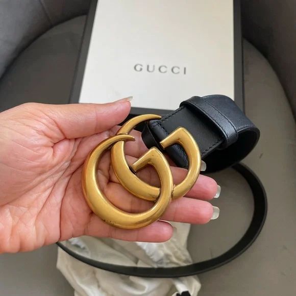 Gucci | Accessories | Gucci Wide Leather Belt | Poshmark